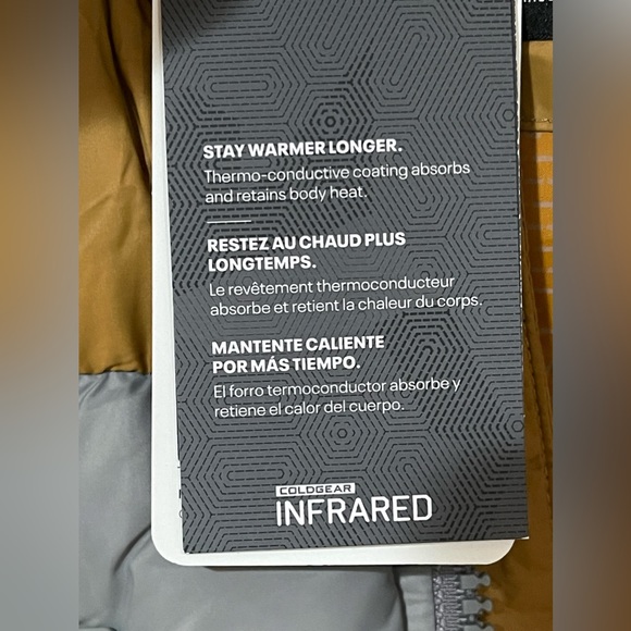 NWT Under Armour Cold Gear Infrared Down Vest Size 3XL - Picture 5 of 12